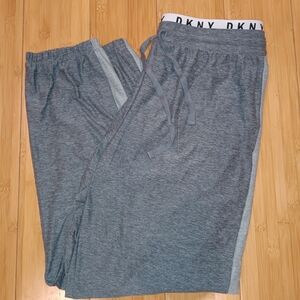 DKNY Heather Gray Jogger Pants